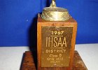 #196/383: 1967, S - Track, District, IHSAA One Mile Relay, High School
